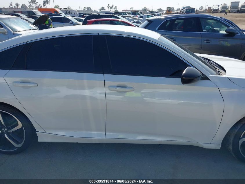 2021 Honda Accord Sport Special Edition VIN: 1HGCV1F4XMA036486 Lot: 39591674