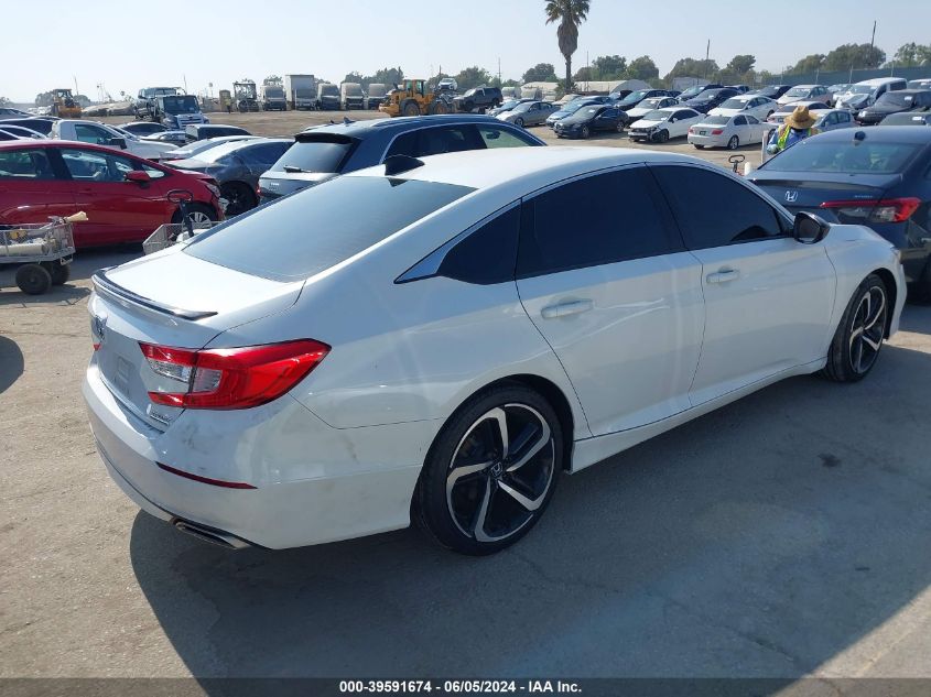 2021 Honda Accord Sport Special Edition VIN: 1HGCV1F4XMA036486 Lot: 39591674