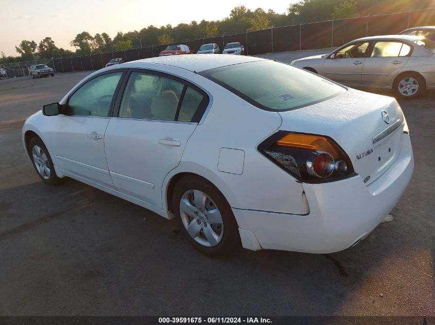 2007 Nissan Altima 2.5 S VIN: 1N4AL21E37C110928 Lot: 39591675