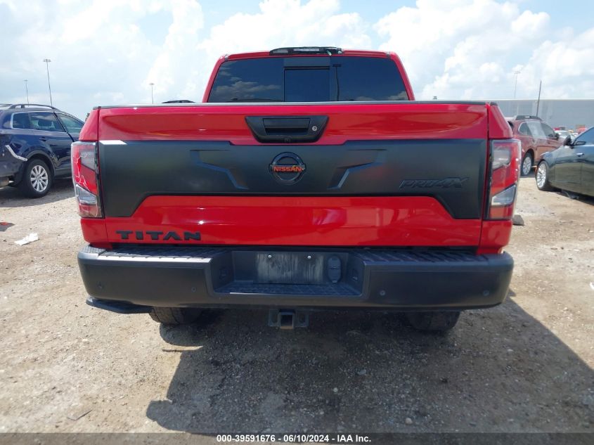 2021 Nissan Titan Pro-4X 4X4 VIN: 1N6AA1ED1MN519549 Lot: 39591676