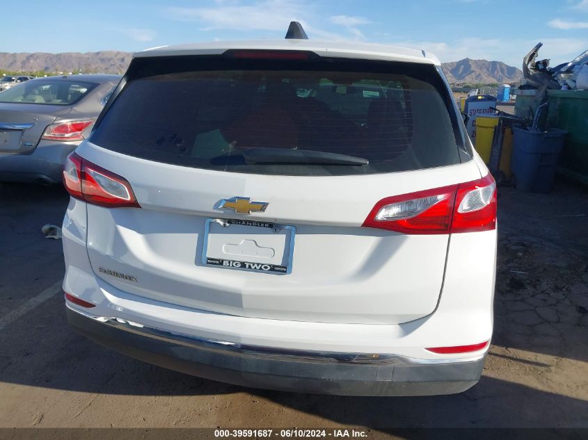 2018 Chevrolet Equinox Ls VIN: 3GNAXHEV1JS501225 Lot: 39591687