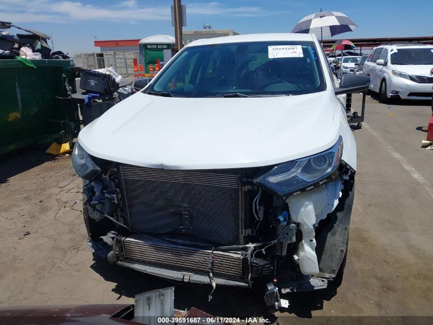 2018 Chevrolet Equinox Ls VIN: 3GNAXHEV1JS501225 Lot: 39591687