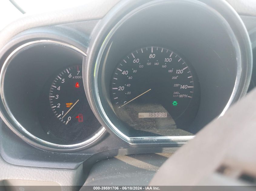 2007 Lexus Rx 350 VIN: 2T2HK31U97C016886 Lot: 39591706