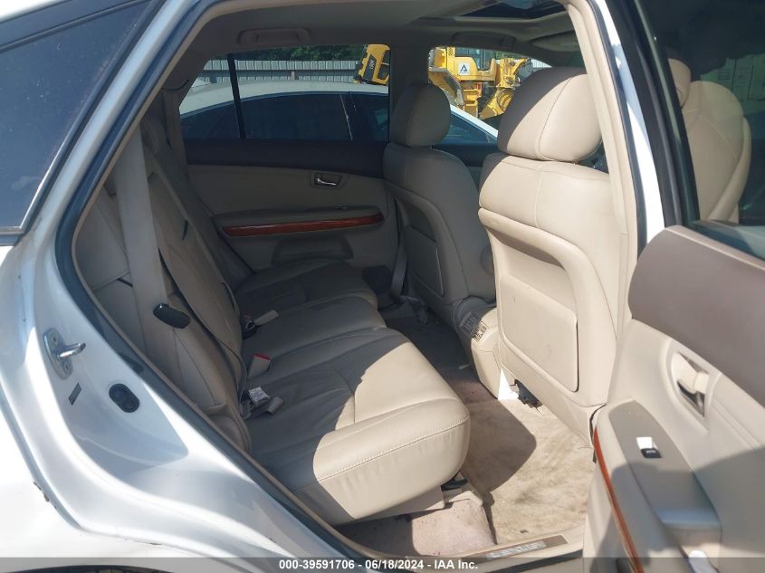 2007 Lexus Rx 350 VIN: 2T2HK31U97C016886 Lot: 39591706