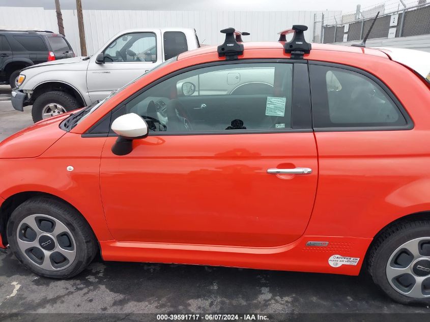 2015 Fiat 500E Battery Electric VIN: 3C3CFFGE7FT503119 Lot: 39591717