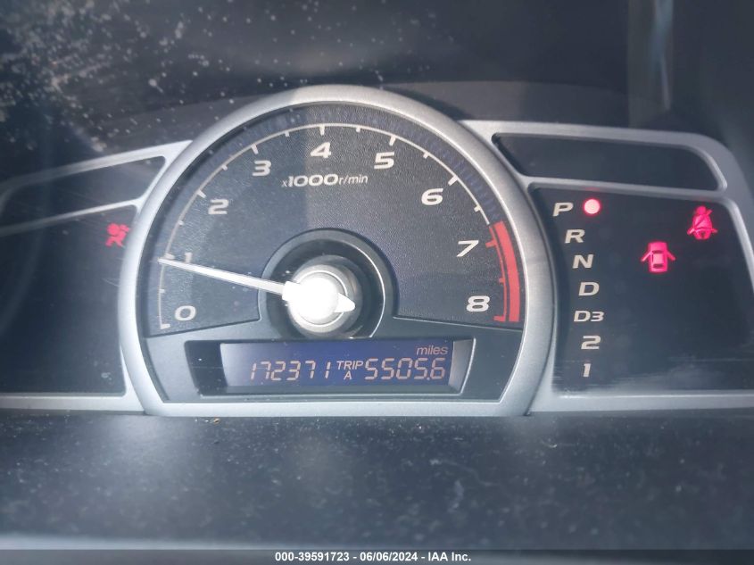 2007 Honda Civic Lx VIN: 2HGFG12697H537809 Lot: 39591723