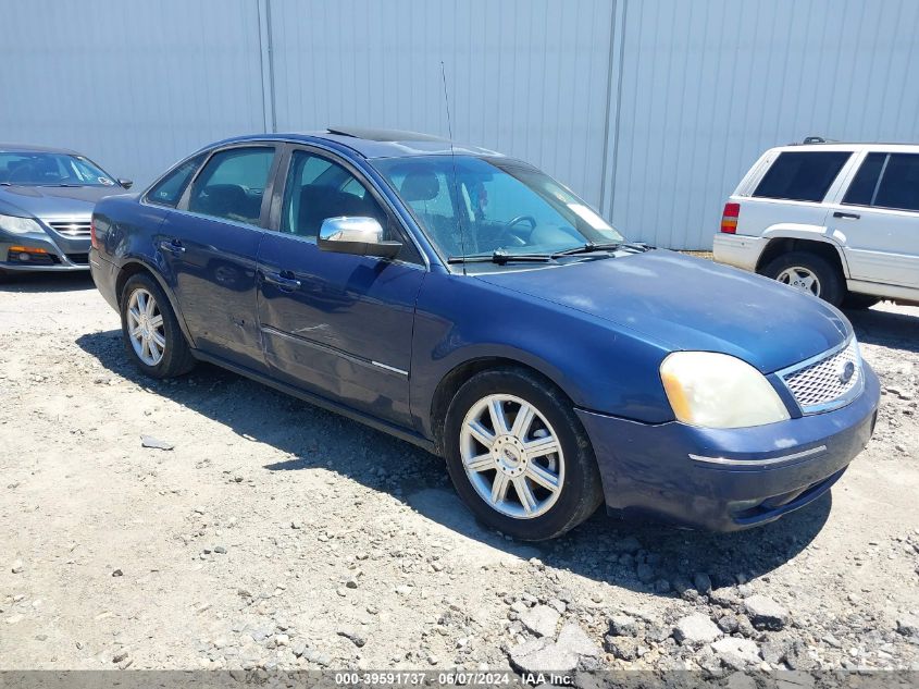 2005 Ford Five Hundred Limited VIN: 1FAHP25105G193007 Lot: 39591737