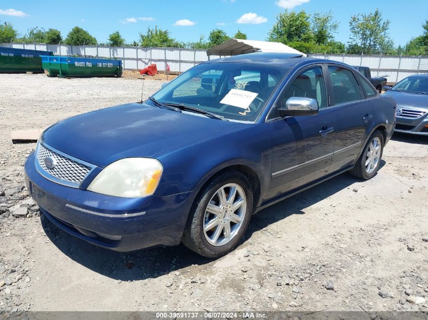 2005 Ford Five Hundred Limited VIN: 1FAHP25105G193007 Lot: 39591737