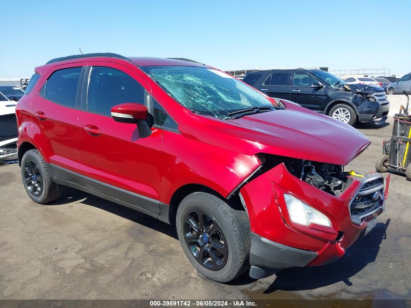 2018 Ford Ecosport Se VIN: MAJ3P1CE2JC167777 Lot: 39591742