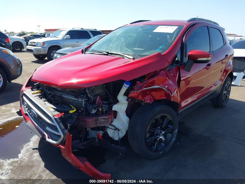 2018 Ford Ecosport Se VIN: MAJ3P1CE2JC167777 Lot: 39591742