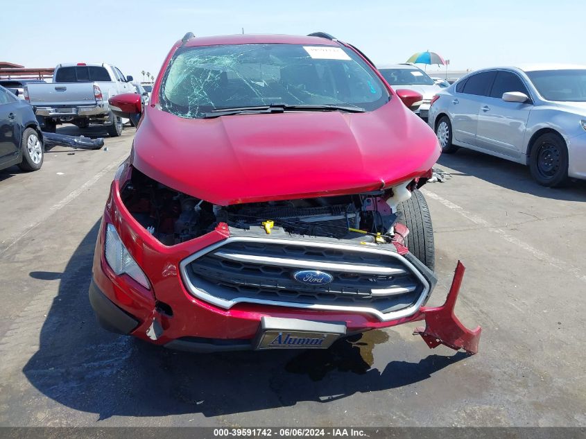 2018 Ford Ecosport Se VIN: MAJ3P1CE2JC167777 Lot: 39591742