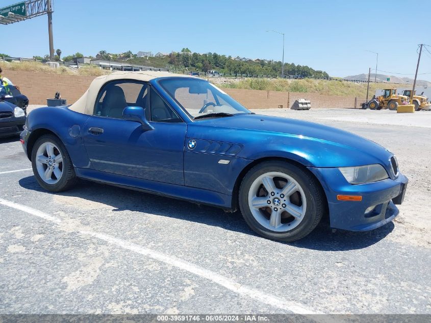 2000 BMW Z3 2.3 VIN: 4USCH9349YLG04372 Lot: 39591746