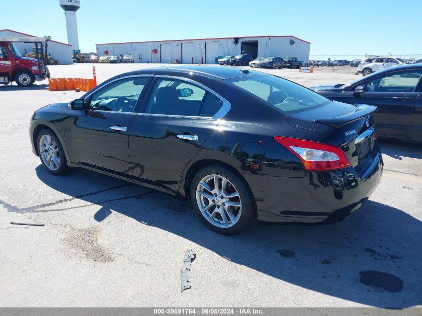 2011 Nissan Maxima S/Sv VIN: 1N4AA5AP3BC813009 Lot: 39591764