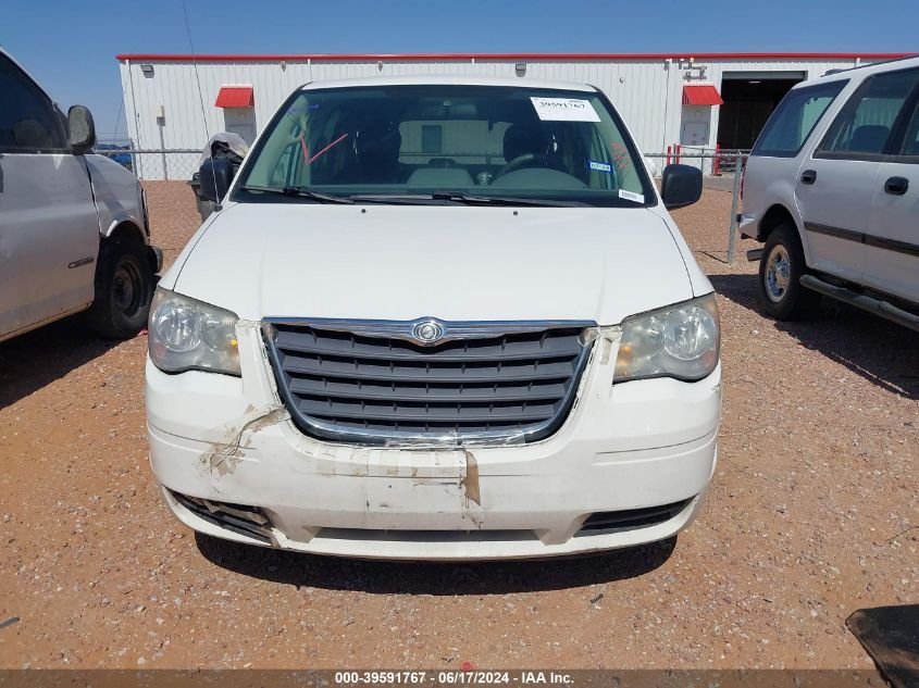 2008 Chrysler Town & Country Lx VIN: 2A8HR44H98R762379 Lot: 39591767