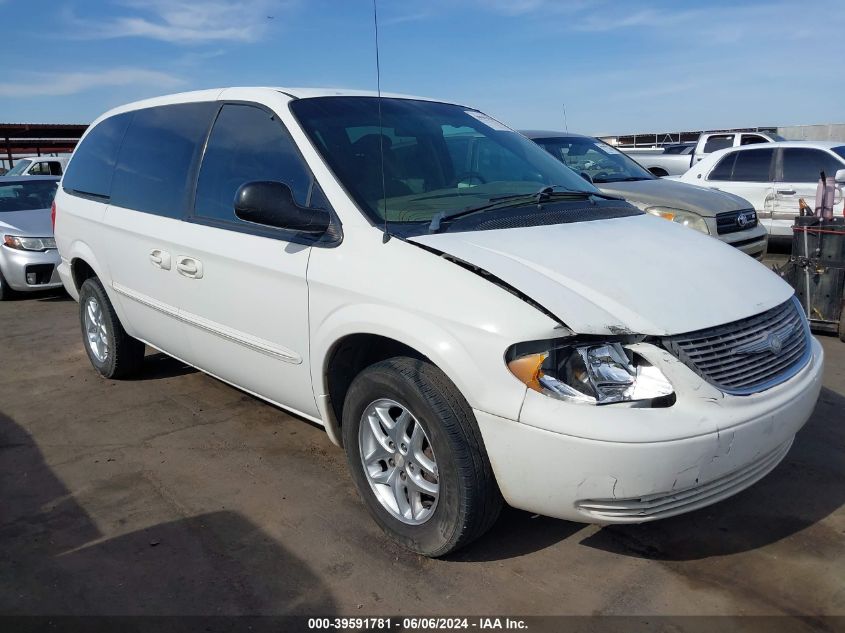 2002 Chrysler Town & Country Lx VIN: 2C4GP44392R651707 Lot: 39591781