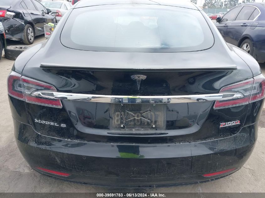 2018 Tesla Model S 100D/75D/P100D VIN: 5YJSA1E4XJF247018 Lot: 39591783