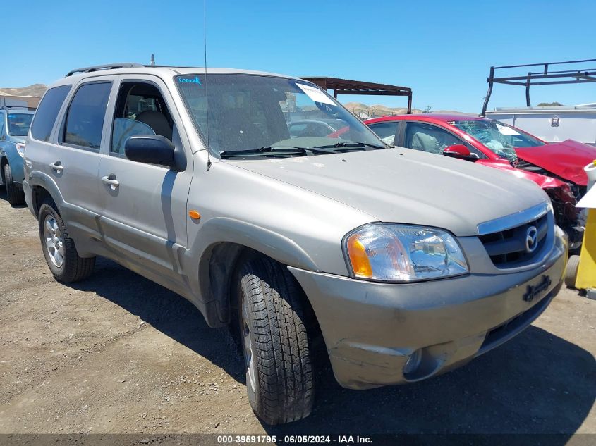 2001 Mazda Tribute Dx V6 VIN: 4F2YU07121KM34819 Lot: 39591795