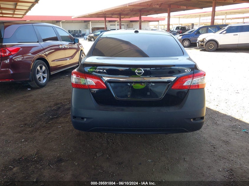 2015 Nissan Sentra Sv VIN: 3N1AB7AP3FL678839 Lot: 39591804