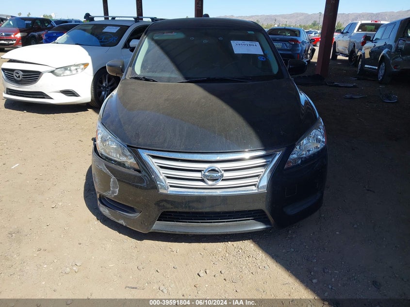 2015 Nissan Sentra Sv VIN: 3N1AB7AP3FL678839 Lot: 39591804