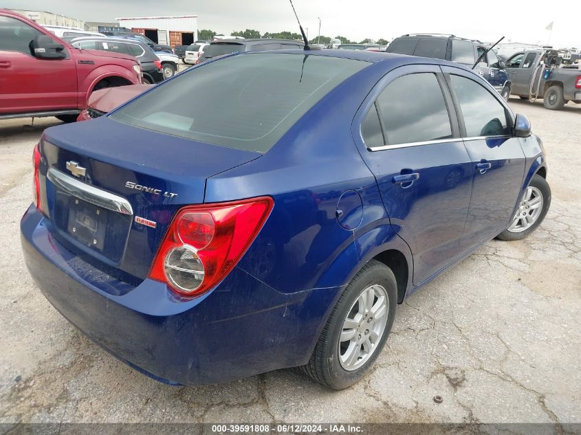 2013 Chevrolet Sonic Lt Auto VIN: 1G1JC5SB8D4153207 Lot: 39591808