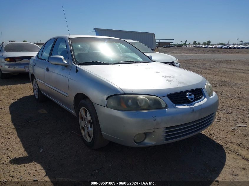 2003 Nissan Sentra Gxe VIN: 3N1CB51D03L810650 Lot: 39591809