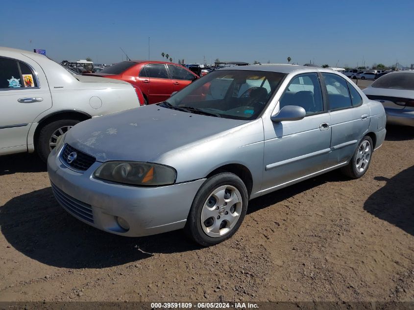 2003 Nissan Sentra Gxe VIN: 3N1CB51D03L810650 Lot: 39591809