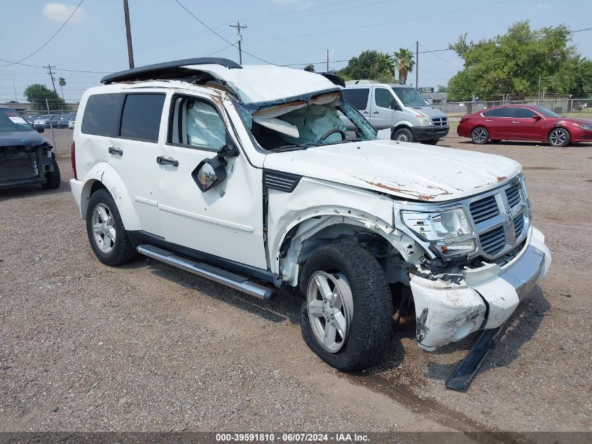 2007 Dodge Nitro Slt/Rt VIN: 1D8GU58KX7W735048 Lot: 39591810