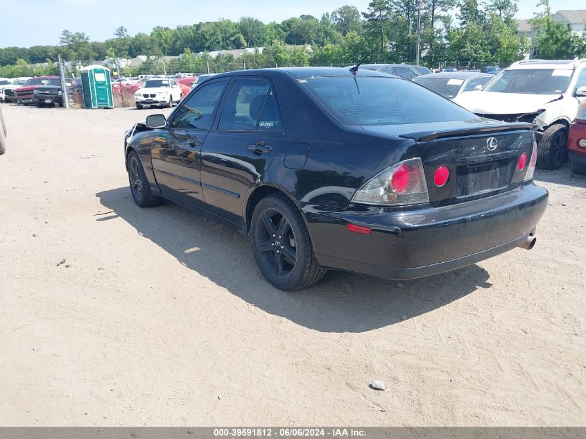 2002 Lexus Is 300 Base W/5-Speed Manual VIN: JTHBD192520058016 Lot: 39591812