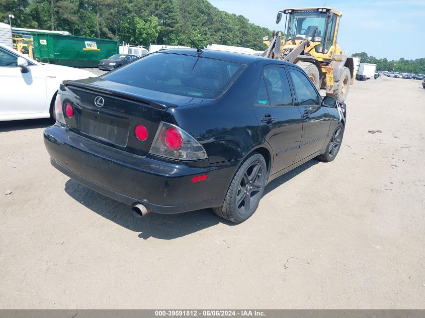 2002 Lexus Is 300 Base W/5-Speed Manual VIN: JTHBD192520058016 Lot: 39591812