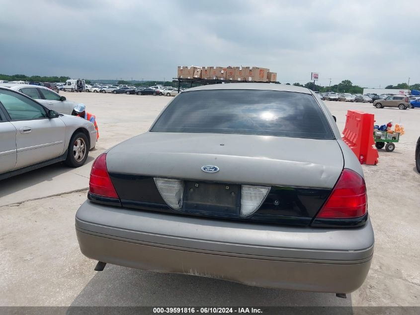 2001 Ford Crown Victoria Police Interceptor VIN: 2FAFP71WX1X178878 Lot: 39591816