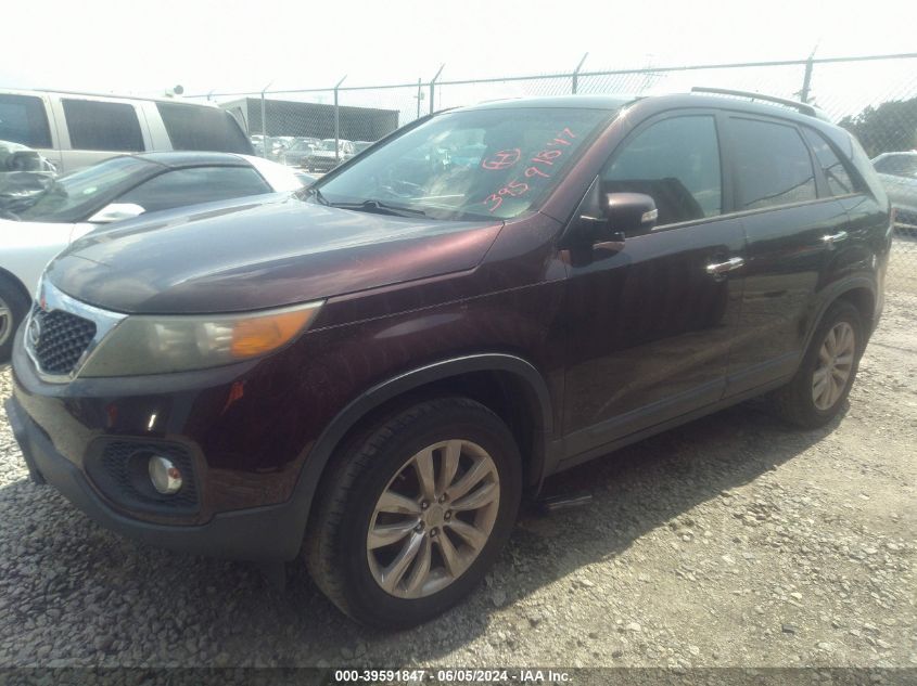 2011 Kia Sorento Ex V6 VIN: 5XYKU4A27BG112375 Lot: 39591847