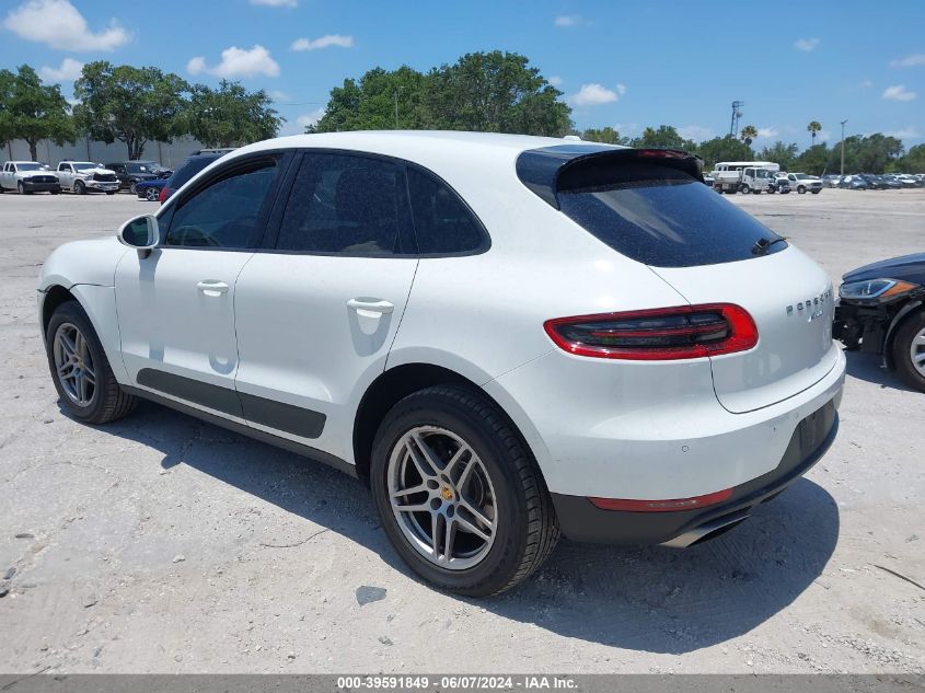 2017 Porsche Macan VIN: WP1AA2A57HLB07272 Lot: 39591849