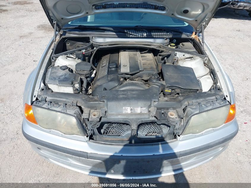 2001 BMW 325I VIN: WBAAV33401EE76579 Lot: 39591856