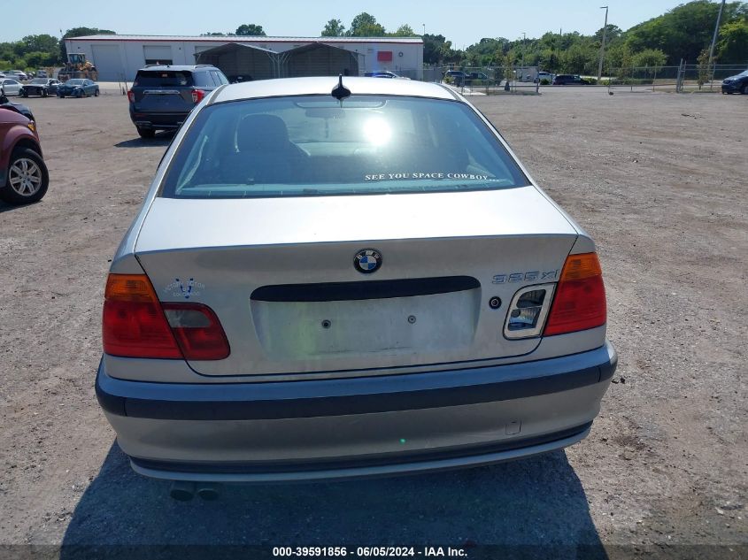 2001 BMW 325I VIN: WBAAV33401EE76579 Lot: 39591856