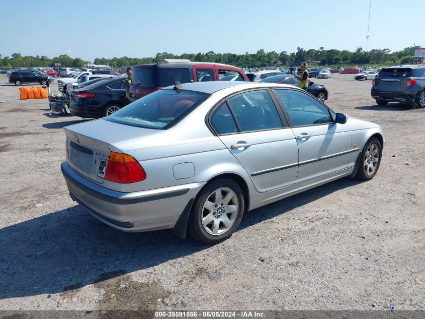 2001 BMW 325I VIN: WBAAV33401EE76579 Lot: 39591856