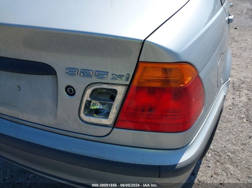 2001 BMW 325I VIN: WBAAV33401EE76579 Lot: 39591856