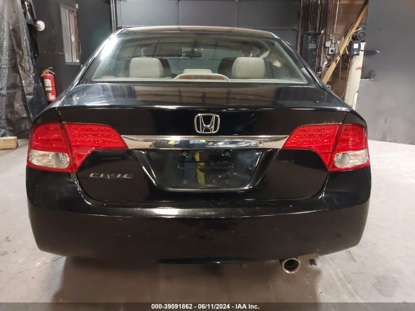 2009 Honda Civic Lx VIN: 2HGFA16539H319547 Lot: 39591862