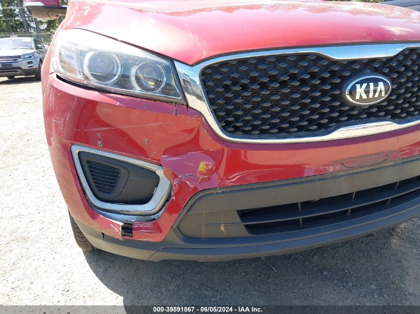 2017 KIA SORENTO 3.3L LX - 5XYPG4A50HG302776