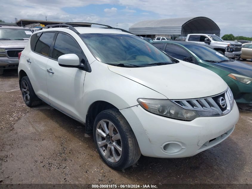 2009 Nissan Murano Sl VIN: JN8AZ18U09W003311 Lot: 39591875