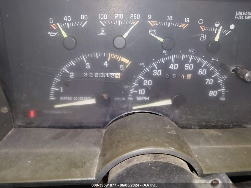 1994 Chevrolet Gmt-400 C2500 VIN: 2GCFC29K0R1200993 Lot: 39591877