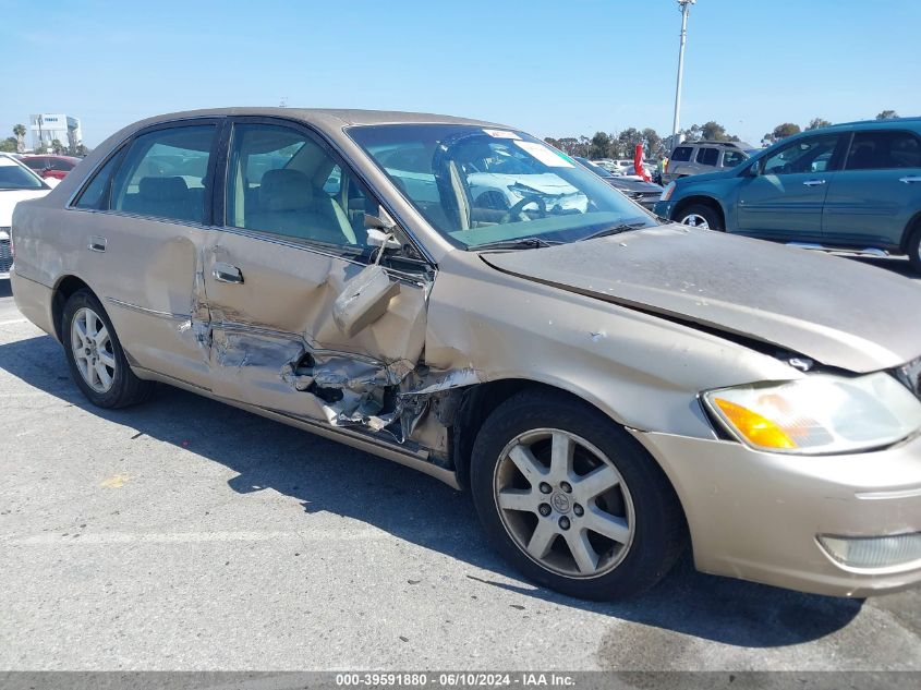 2001 Toyota Avalon Xls VIN: 4T1BF28B51U179795 Lot: 39591880