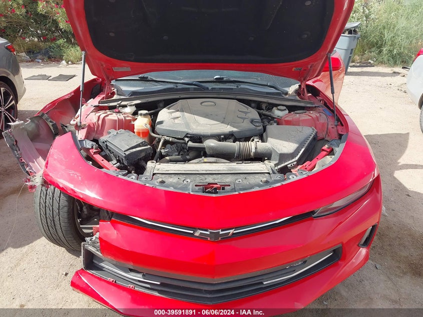 2016 Chevrolet Camaro 1Lt VIN: 1G1FB1RS7G0192762 Lot: 39591891