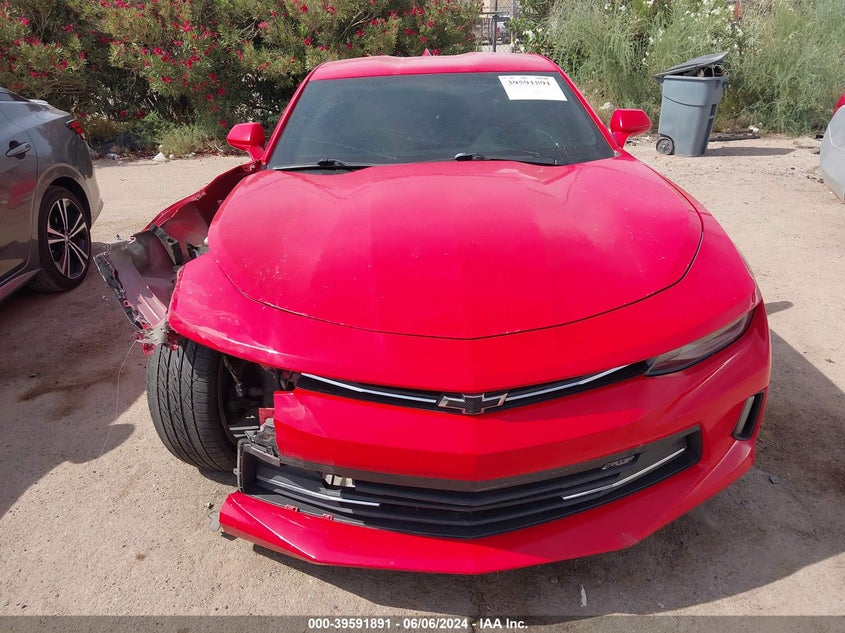 2016 Chevrolet Camaro 1Lt VIN: 1G1FB1RS7G0192762 Lot: 39591891