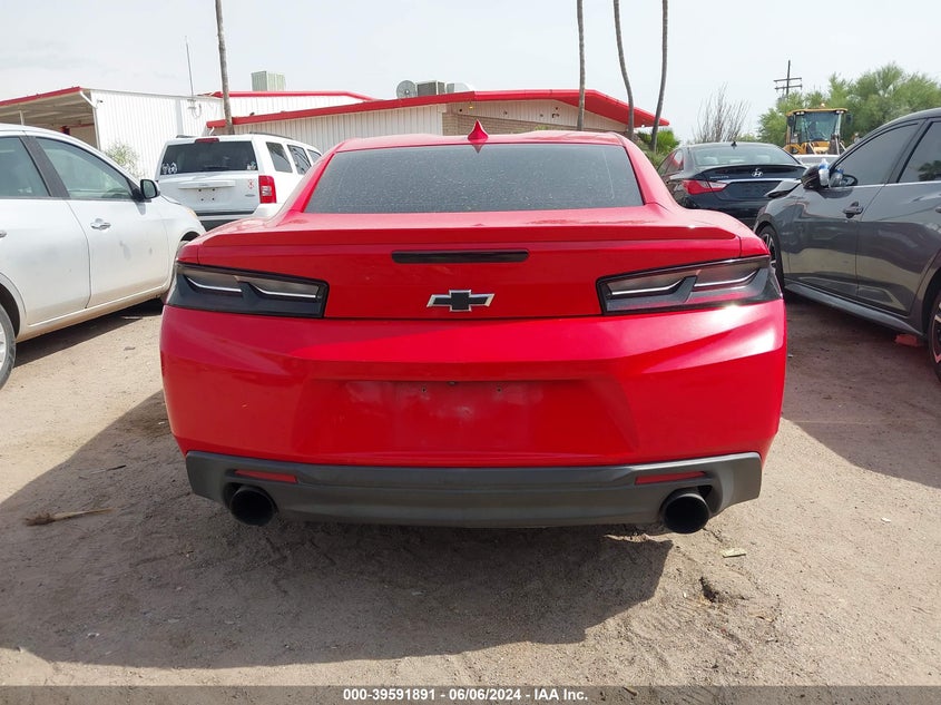 2016 Chevrolet Camaro 1Lt VIN: 1G1FB1RS7G0192762 Lot: 39591891