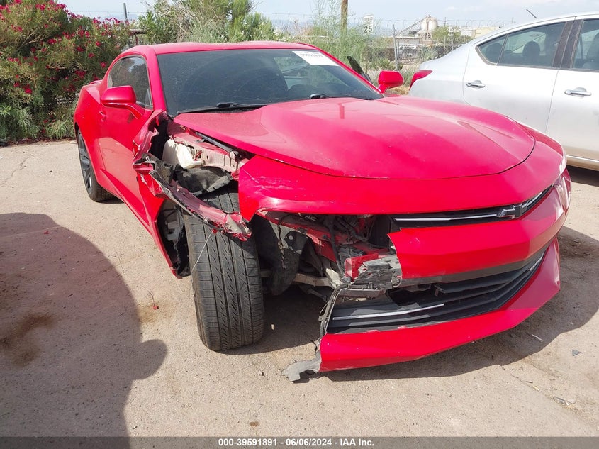 2016 Chevrolet Camaro 1Lt VIN: 1G1FB1RS7G0192762 Lot: 39591891