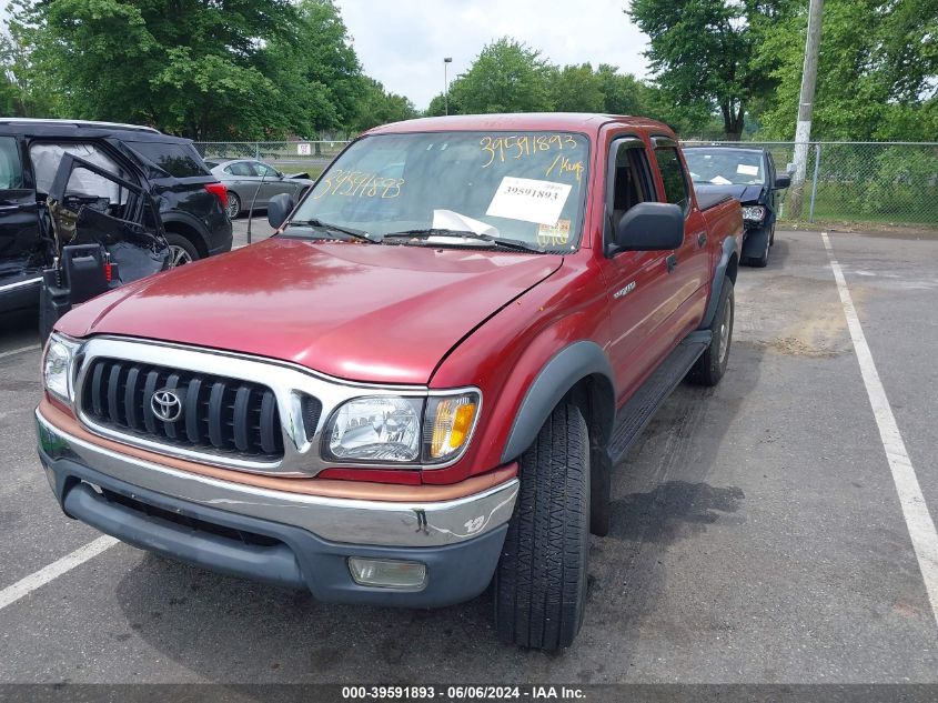 2004 Toyota Tacoma Base V6 VIN: 5TEHN72N94Z346480 Lot: 39591893