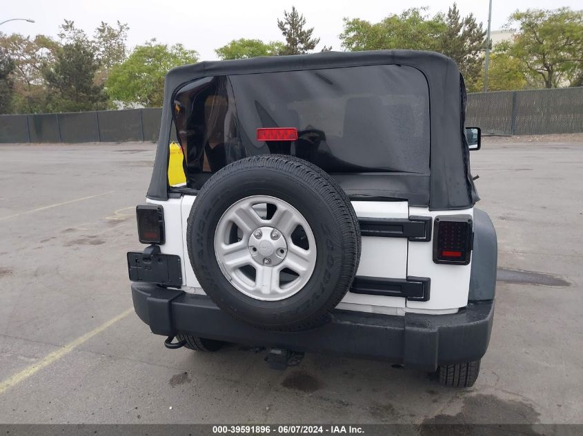 2013 Jeep Wrangler Sport VIN: 1C4AJWAG3DL693859 Lot: 39591896