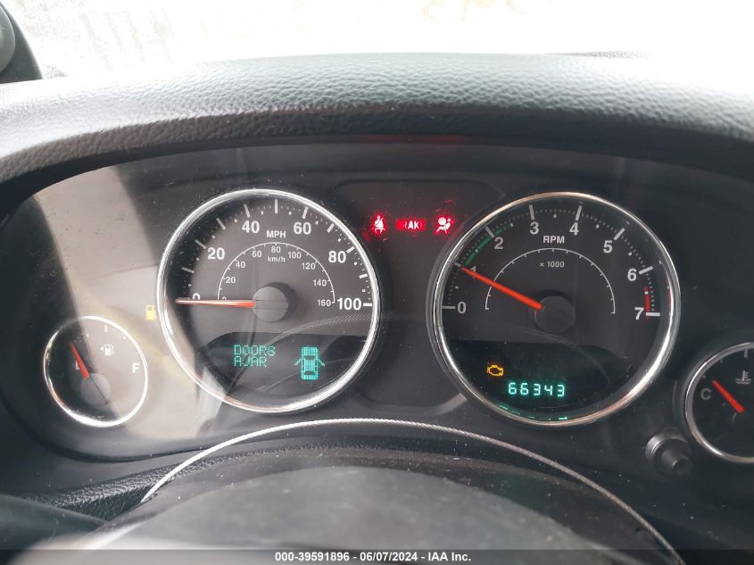 2013 Jeep Wrangler Sport VIN: 1C4AJWAG3DL693859 Lot: 39591896