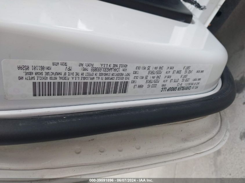 2013 Jeep Wrangler Sport VIN: 1C4AJWAG3DL693859 Lot: 39591896