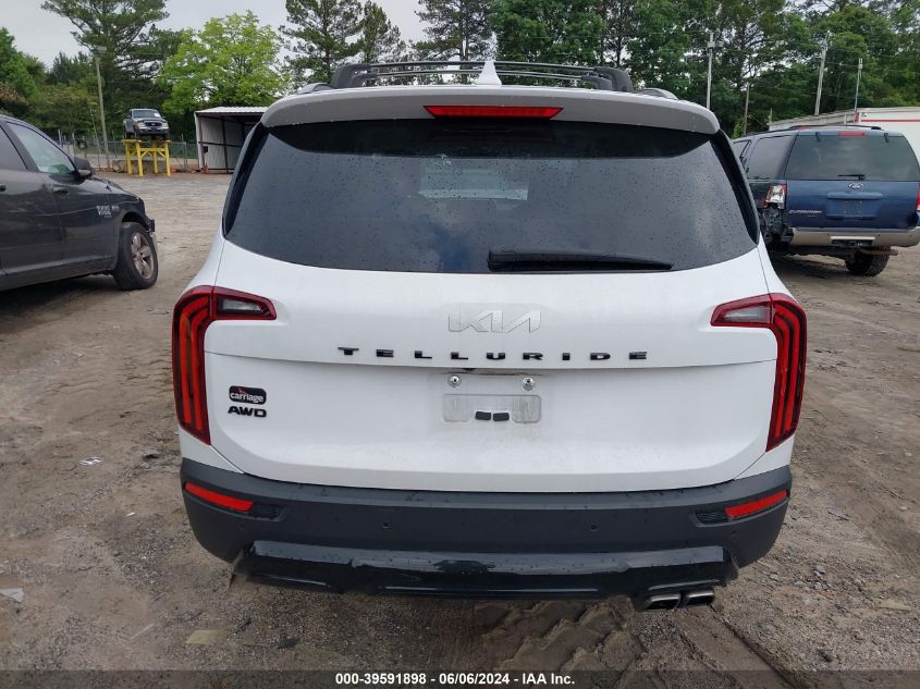 2022 Kia Telluride Sx VIN: 5XYP5DHC4NG289097 Lot: 39591898